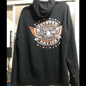 Lynyrd Skynyrd zip up hoodie from concert